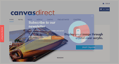 Desktop Screenshot of canvasdirect.com