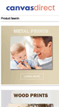 Mobile Screenshot of canvasdirect.com
